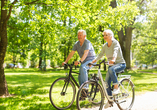 Ein sommerlicher Tag sorgt für eine entspannte Fahrradtour rund um Fellbach.