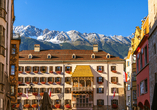 Machen Sie einen Ausflug nach Innsbruck mit dem Goldenen Dachl.