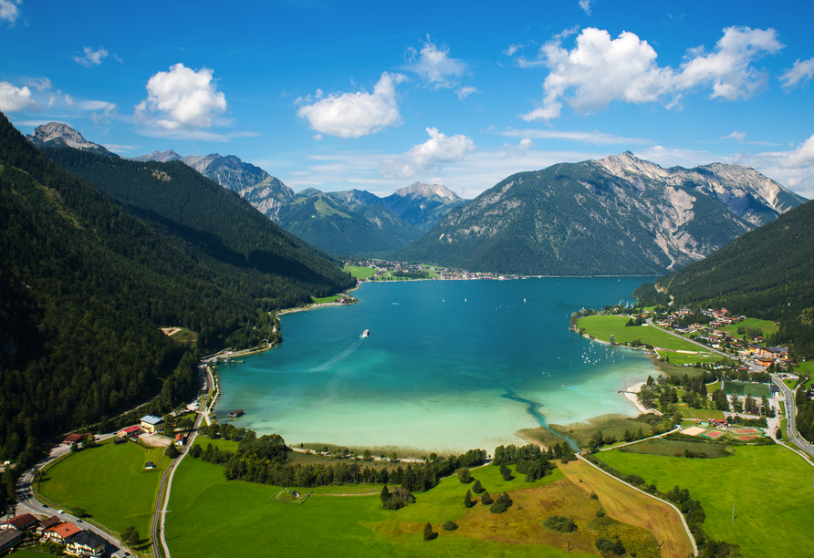 Der schöne Achensee von oben