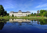 Das prachtvolle Poppelsdorfer Schloss in Bonn – ein architektonisches Juwel mit barocker Eleganz.