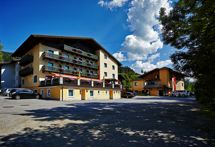 Außenansicht Ihres Hotels Kirchboden in Wagrain