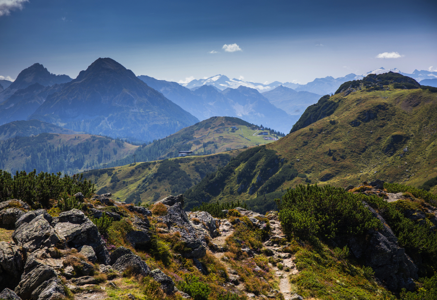 Unternehmen Sie eine Wanderung zum Grießenkareck.