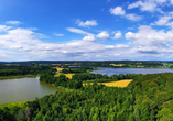 Erwandern Sie die Westerwälder Seenplatte in einzigartiger Panoramalandschaft.