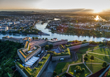 Die Festungsanlage mit tollem Blick auf das Deutsche Eck.