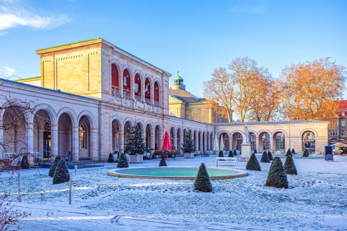 Weihnachten im Kurgarten in Bad Kissingen