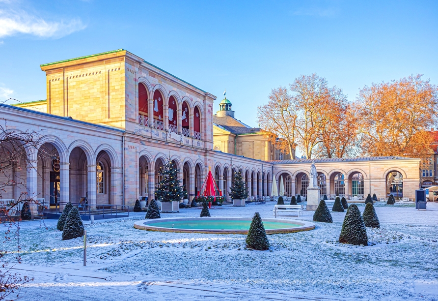 Weihnachten im Kurgarten in Bad Kissingen