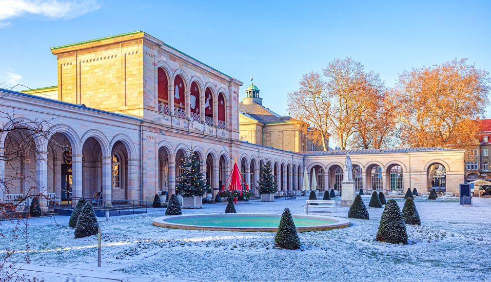 Weihnachten im Kurgarten in Bad Kissingen