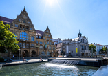 Erkunden Sie den Alten Markt im Herzen der Altstadt Bielefelds.