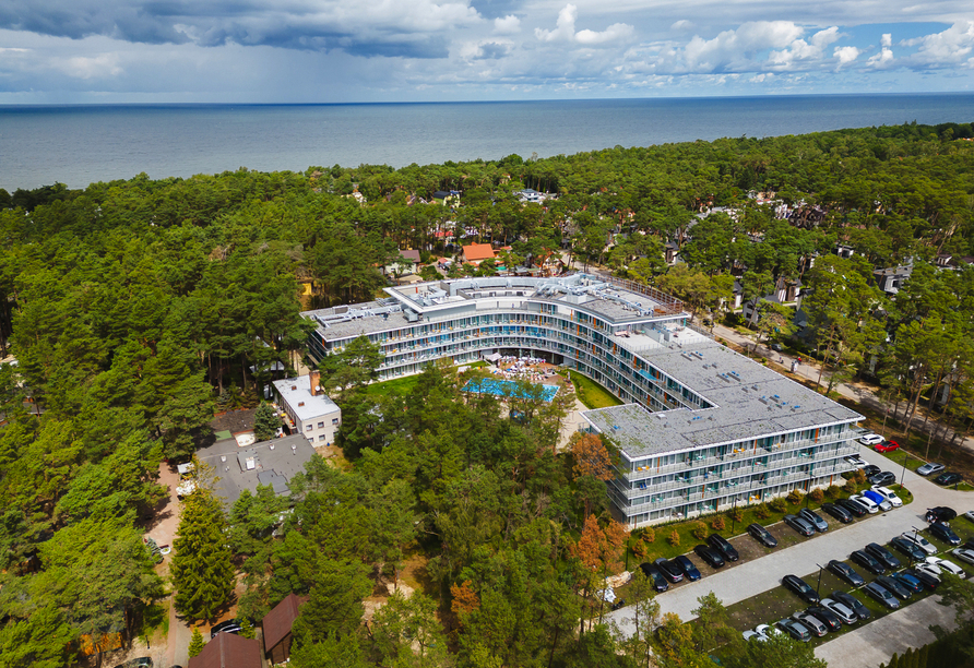 Ihr Hotel begrüßt Sie in Poberow an der Polnischen Ostsee.