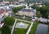 Blick auf Ihren Urlaubsort – die Kurstadt Bad Kissingen