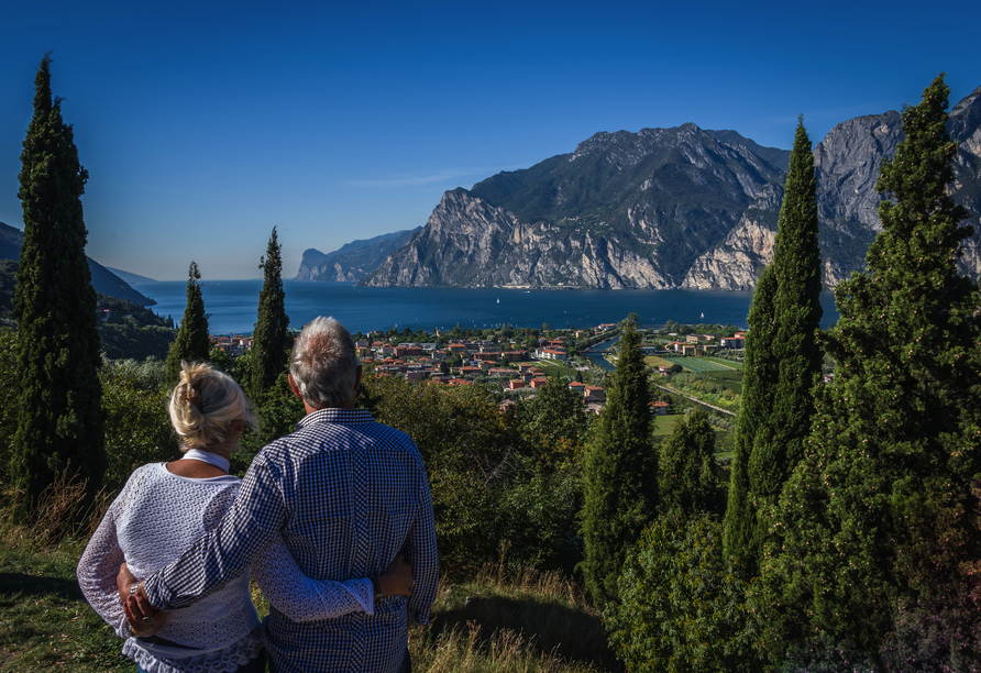 Genießen Sie erholsame Momente am Gardasee.