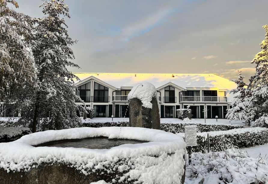 Auch im Winter kann man auf Rügen eine erholsame Zeit genießen.