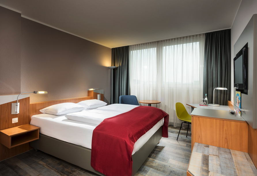 Beispiel eines Doppelzimmers Standard im Hotel