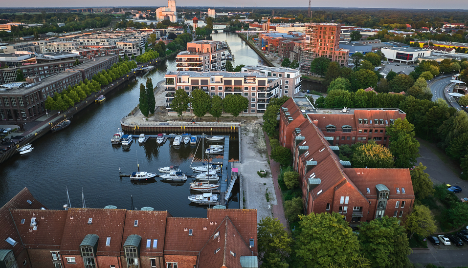 Der Wendehafen von Oldenburg