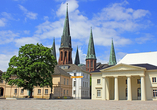 Schlosswache auf dem Schlossplatz in Oldenburg