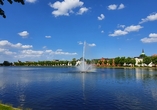 Am Schweriner See können Sie den Alltag vergessen.