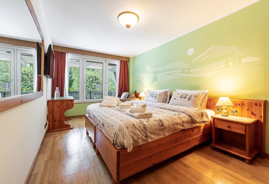 Beispiel eines Doppelzimmer Classics mit Balkon