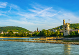 Der Mäuseturm in Bingen ist das bekannteste Wahrzeichen der Stadt.