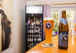 Das Huber Weissbier wird in Freising, ganz in der Nähe Ihres Urlaubsortes, gebraut.