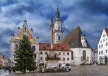 Besuchen Sie die wunderschöne Altstadt von Freising.