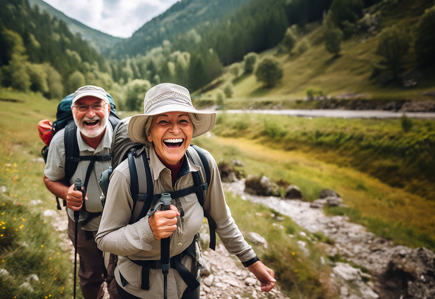 Gehen Sie auf erlebnisreiche Wanderungen durch das Zillertal.