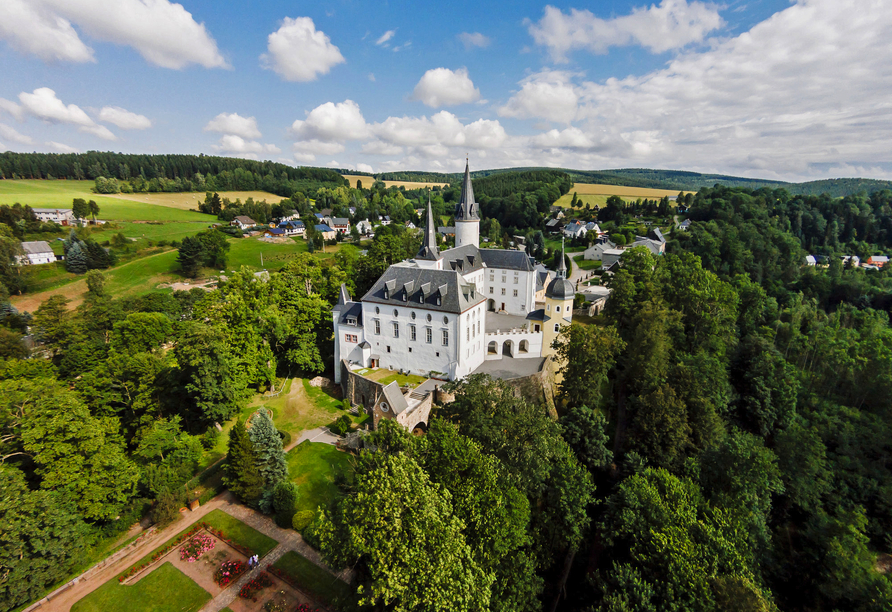 Landhaus Purschenstein, Außenansicht