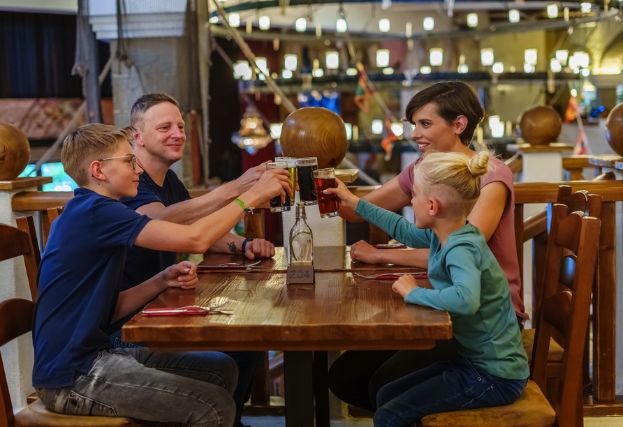 Stärken Sie sich im Buffetrestaurant 