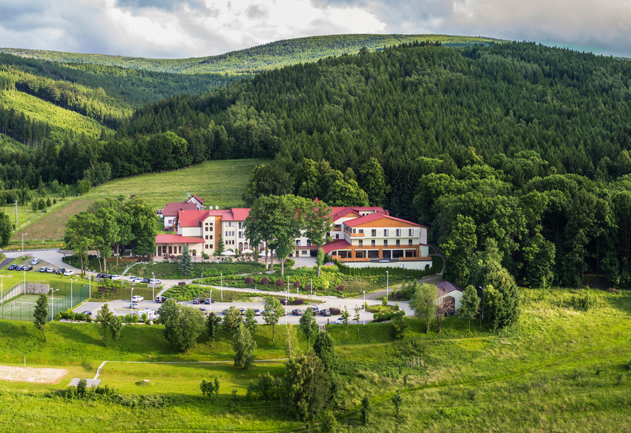 Außenansicht des Hotels