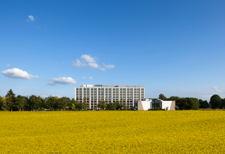 Ihr Hotel befindet sich mitten im Grünen und bietet eine Joggingstrecke rund um das Hotel.