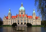 Das Rathaus von Hannover prägt das Stadtbild wie wohl kein anderes Gebäude.