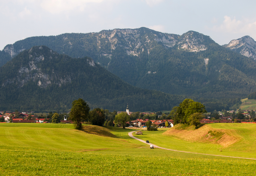 Der Luftkurort Inzell in Oberbayern ist der perfekte Ort für alle, die Ruhe und Erholung suchen.