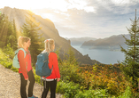 Zahlreiche Rad- und Wanderwege in der Region laden zu Entdeckungstouren ein. 