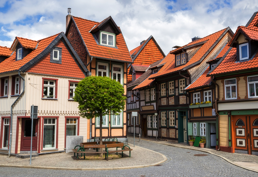 Auch die historische Altstadt von Wernigerode wird Sie begeistern.