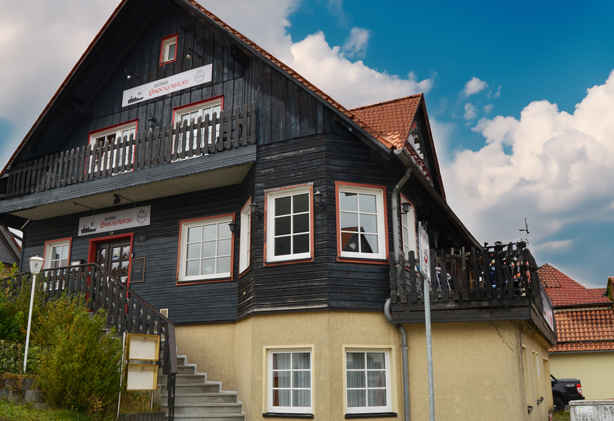 Das Gasthaus Brockenhexe heißt Sie herzlich willkommen.