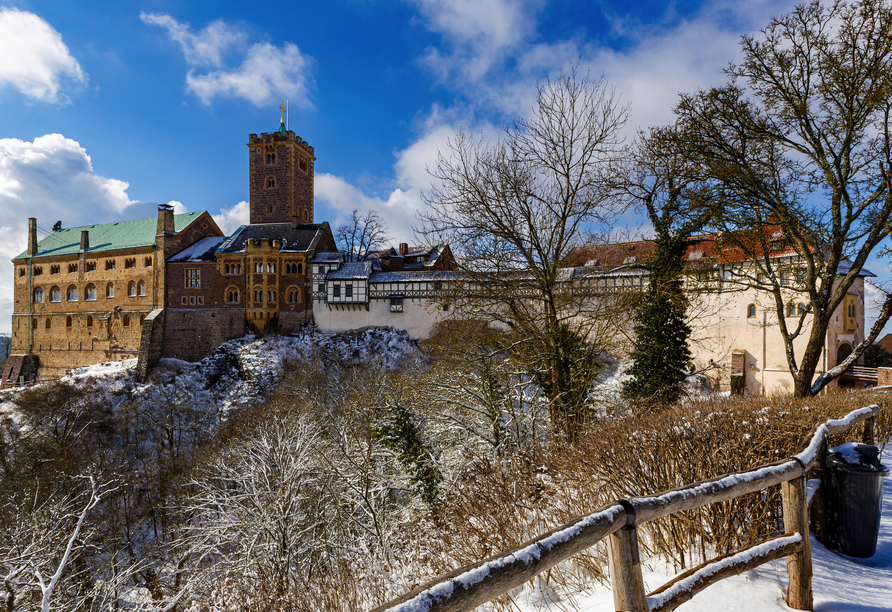 Die Wartburg in Eisenach ist ein wundervolles Ausflugsziel.