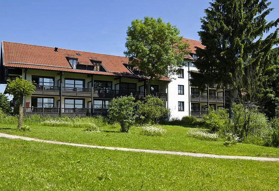 Im Appartementhof Aichmühle können Sie sich wunderbar erholen.