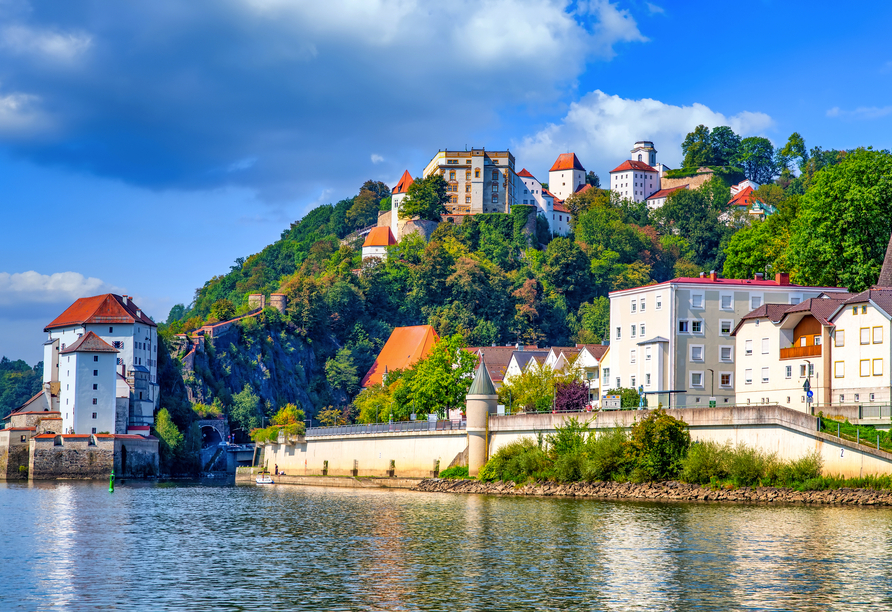 Passau ist nur rund 30 km entfernt.