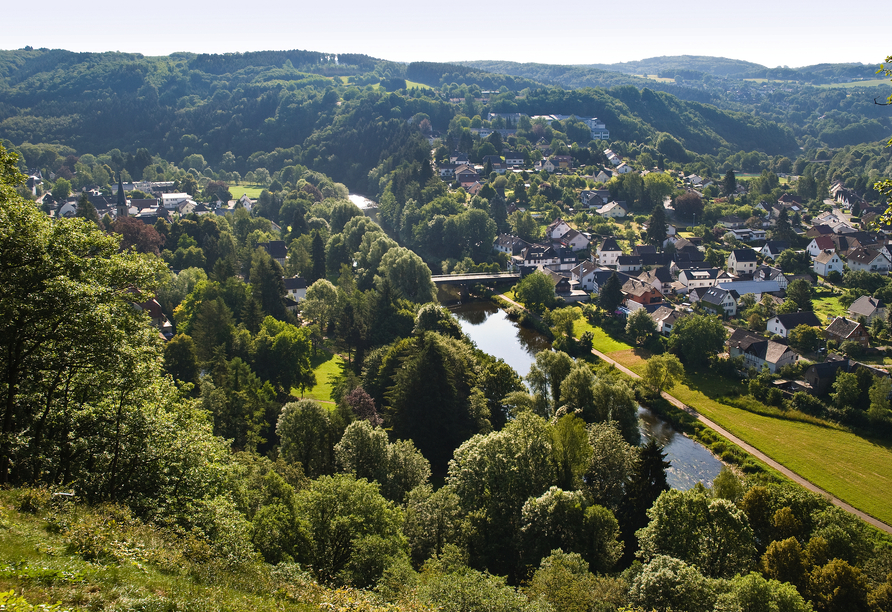 Malerischer Blick auf Windeck