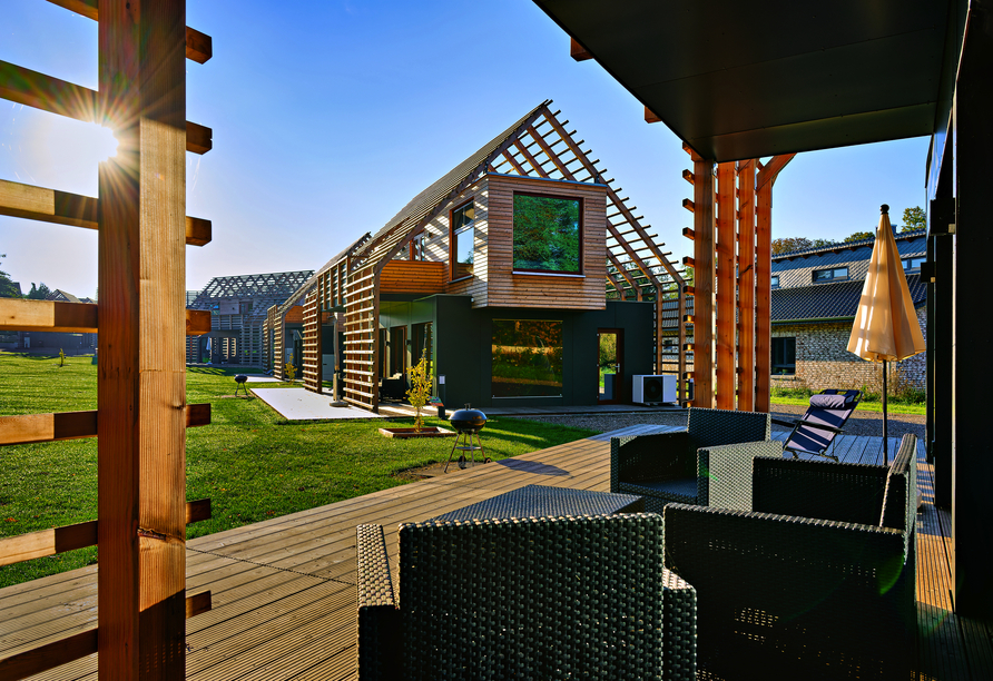 Beispiel eines Chalets im Hotel Bernsteinland Wendorf