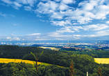 Der Ausblick von Ihrem Hotel ist einmalig und erlaubt Blicke bis nach Dresden.