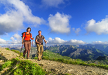 Machen Sie eine ausgedehnte Wanderung durch die Berglandschaft von Schladming-Dachstein.