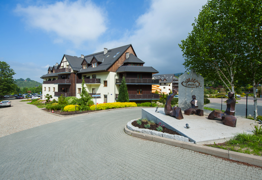 Freuen Sie sich auf Ihren Urlaub im Hotel Sandra Spa Karpacz.