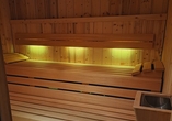 Entspannen Sie in der Sauna des Nordseehotels Wilhelmshaven.