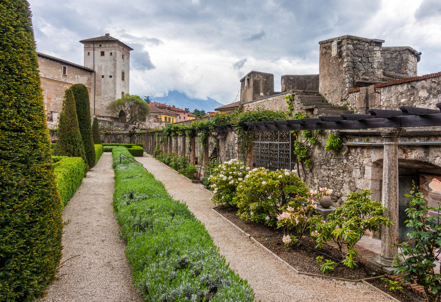 Besuchen Sie die eindrucksvolle Castello del Buonconsiglio in Trient.