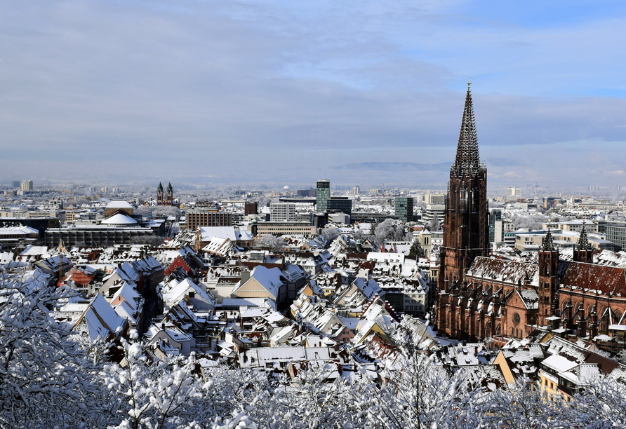 Freiburg im Breisgau heißt Sie zwischen den Jahren willkommen.