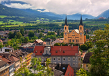 Blick auf Bruneck