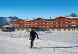 Ihr Hotel erwartet Sie direkt am Skigebiet.