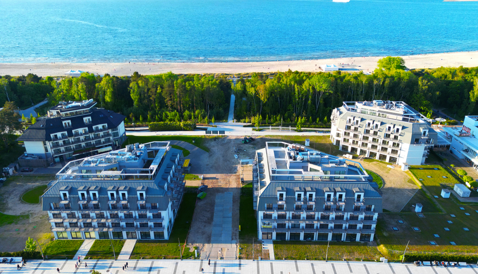 Ihr Hotel liegt direkt am Sandstrand der Ostsee.