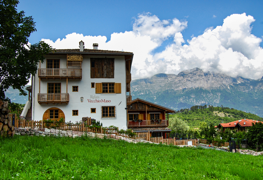 Herzlich willkommen im Hotel Relais Vecchio Maso.