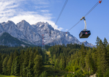 Ein Ausflug auf die Zugspitze mit der Seilbahn bietet atemberaubende Ausblicke und ein unvergessliches Erlebnis.